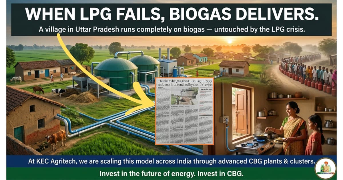 From LPG Crisis to Energy Independence — Why CBG is India’s Most Practical Solution