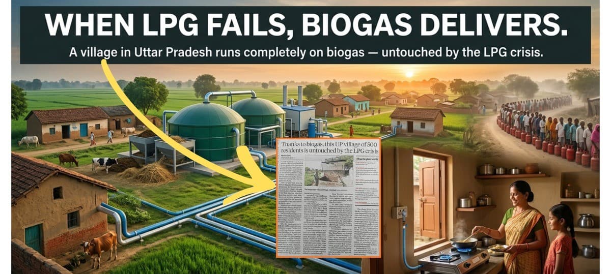 From LPG Crisis to Energy Independence — Why CBG is India’s Most Practical Solution